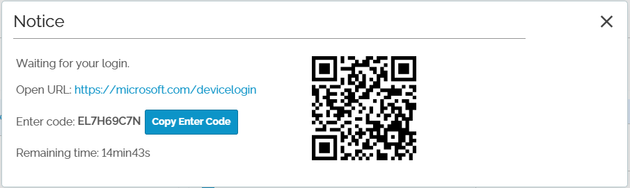 Remote Settings - QR